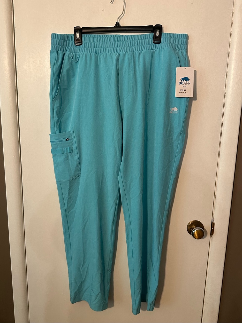 OXGEAR mens Medical Scrub Pants with Side Pocket 2xl workwear healthcare NWT